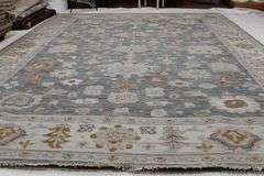 Handmade Oushak Design 10.2x14.6