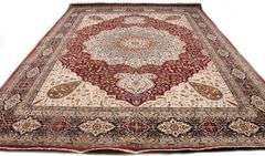 Handmade Nain Design 9.2x12.6