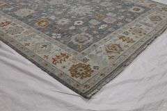 Handmade Oushak Design 10.2x14.6