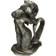 Aged Bronze Siren of The Seas