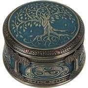 Spiritual Tree of Life Jewelry Box with Antique Bronze Finish