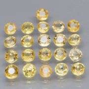 Full fire! 3.80ct top golden Sapphire set