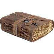 Vintage Leather Journal Handmade Leather Bound Journal