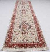 Handmade Persian Tabriz Runner 2.9x12.2