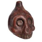 Authentic Handmade Clay Aztec Death Whistle