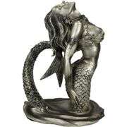 Aged Bronze Siren of The Seas