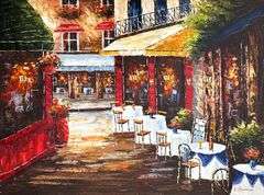 ONE OF A KIND UNIQUE  PAINTING ON CANVAS