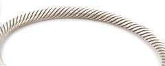 David Yurman Prasolite diamond classic cable bangle