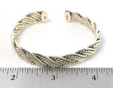 Cuff Bracelet in Sterling Silver