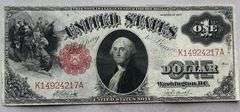 $1 Series of 1917 Landing of Columbus US Note
