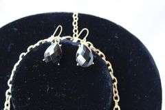 Set Of Fashion Jewelry Neck Lace & Earrings