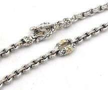 Scott Kay silver and gold link necklace