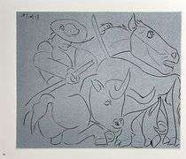 Pablo Picasso: Linolschnitte Plate 18