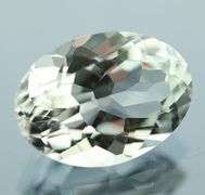 Excellent 6.85ct untreated diamond white Topaz
