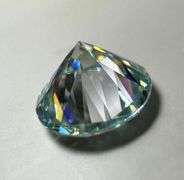 Huge 10.05 Ct Sparkling VVs1 I-J Simulated Diamond Solitaire