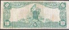 $10 Merchants  Natl Bank Bangor Pa Series of 1902 National Currency P
