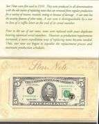 $5 1993 FRN 5 digit star note in original BEP holder