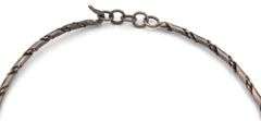 Vintage 925 sterling silver cuff collar