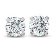 Sparkling 2.15 Ct VVs1 F-G Lab Simulated Diamond Earrings