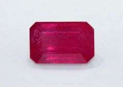 Berry Red Natual Ruby - 5.55 cts.