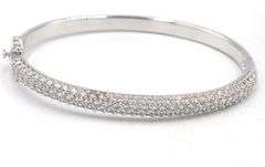 Lot of 2 925 sterling silver bangles