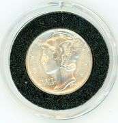 1945 Mercury Silver Dime in Gem BU