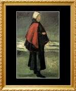 Vincent Van Gogh, Fisherman's Wife on the Beach