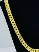 14K Yellow Gold Miami Cuban Link Chain