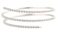 3.75ctw Diamond Flexible Wrap Bracelet in 14K