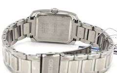 Seiko Solar MOP diamond dial trank watch