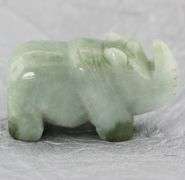 Outstanding 330.33ct Jade rhino carving