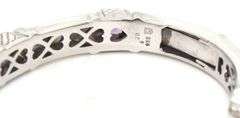 Judith Ripka purple station cuff bracelet