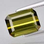 Rich 1.66ct natural olive green Tourmaline