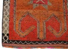 Handmade Farahan Design Runner 3.1x10.6