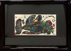Joan Miro's "Iran, 1975," original lithograph
