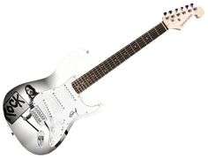 Dave Grohl Autographed Guitar - COA - Rock Legacy Tribute Graphics