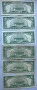 6 1963 Series $5 Red Seal US Notes