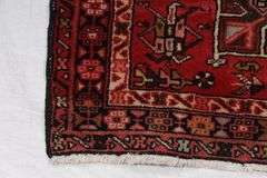 Handmade Persian Heriz Runner 3.9x12.3