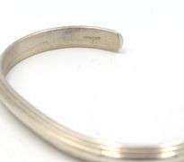 Vintage 925 sterling silver cuff bangle