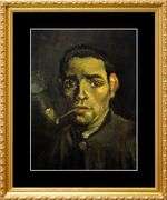 Vincent Van Gogh, Head of Young Peasant with a Pipe