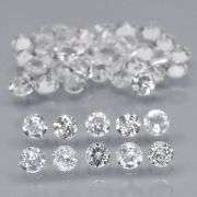 Glittering 3.88ct diamond white Topaz set