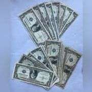 25 Various 1935 Series $1 Silver Certificates