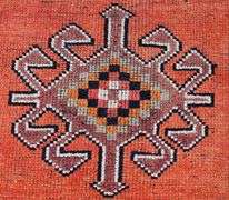 Handmade Farahan Design Runner 3.1x10.6