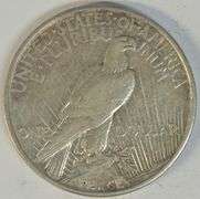 Nicer 1921 Peace Silver Dollar. Scarce key date