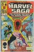Vintage 1985 Marvel Excalibur and Marvel Saga Comics