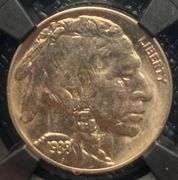 1938 D Buffalo NGC MS 66 With Original Bag Fragment