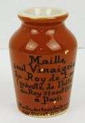 Vintage French Mustard Crock