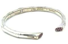 John Hardy Bamboo Lava kick cuff bangle