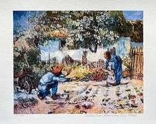 Estate Pencil Signed Vincent Van Gogh, First Steps