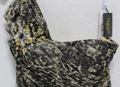 Terani Couture, brand name dress